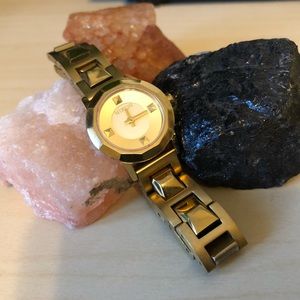 Gold Nixon Watch